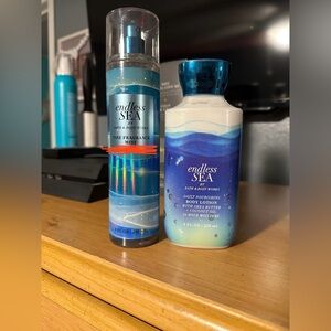 Bath and Body Works Endless Sea Lotion & Spray Bundle